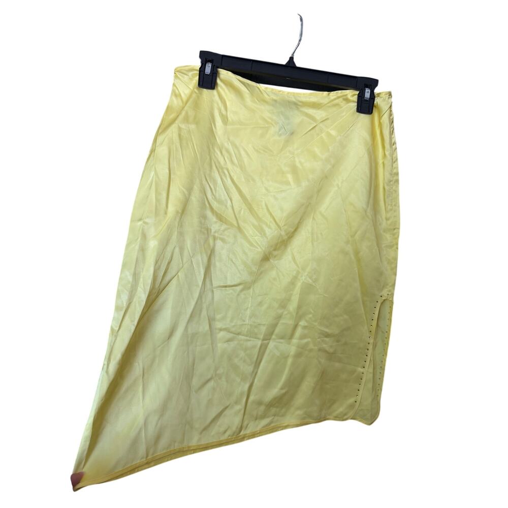 Vintage banana republic knee skirt banana yellow brand new gems size 8